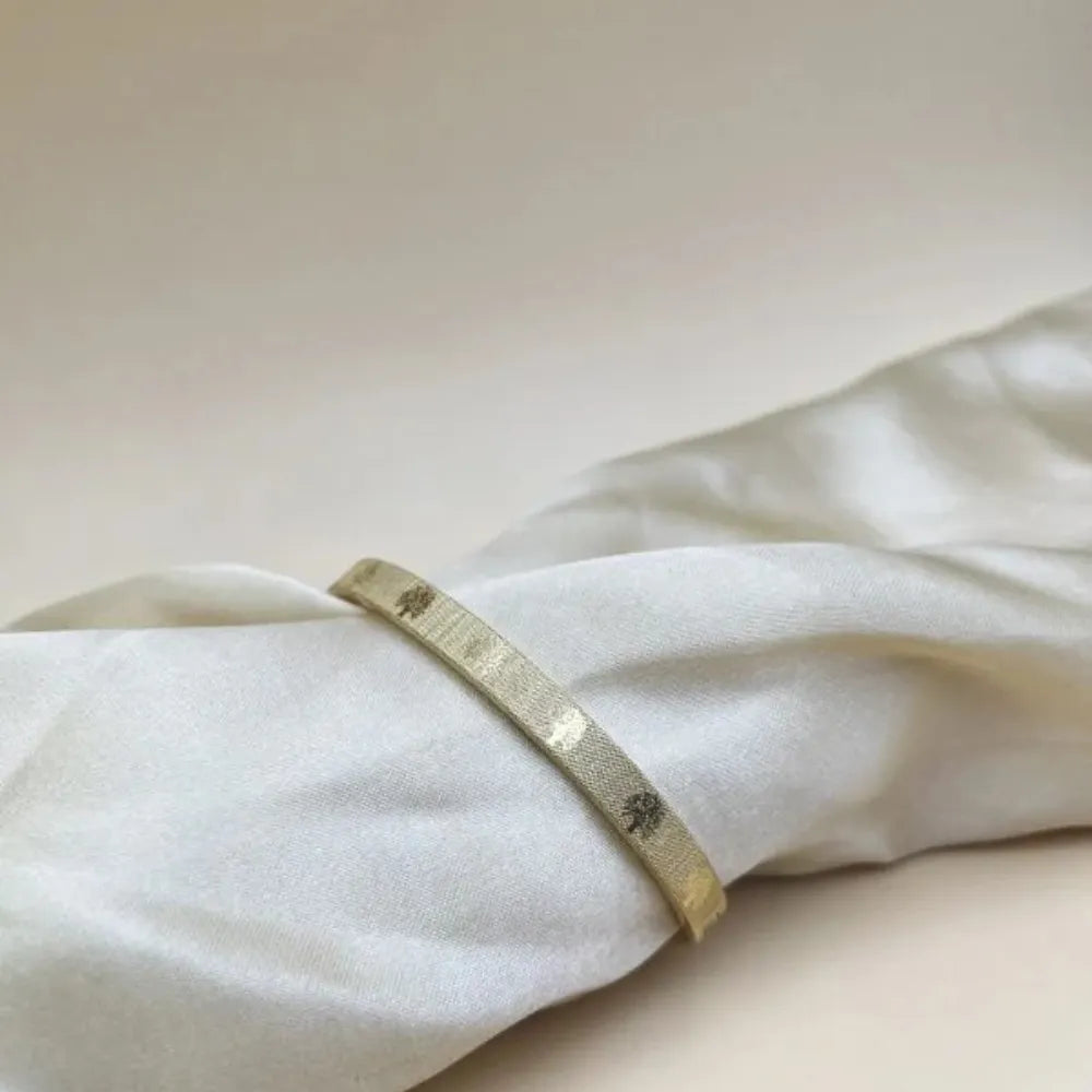 Cartier-Inspired Gold Bangle Adjustable Bracelet for Women
