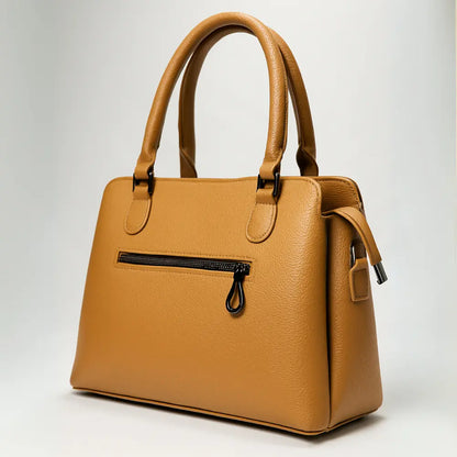 Brown Dome Handbag
