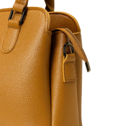 Brown Dome Handbag
