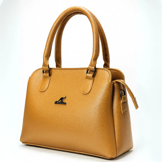 Brown Dome Handbag