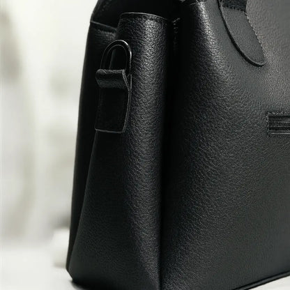 Black Dome Handbag