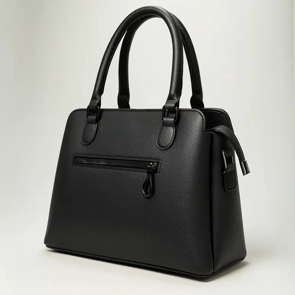 Black Dome Handbag