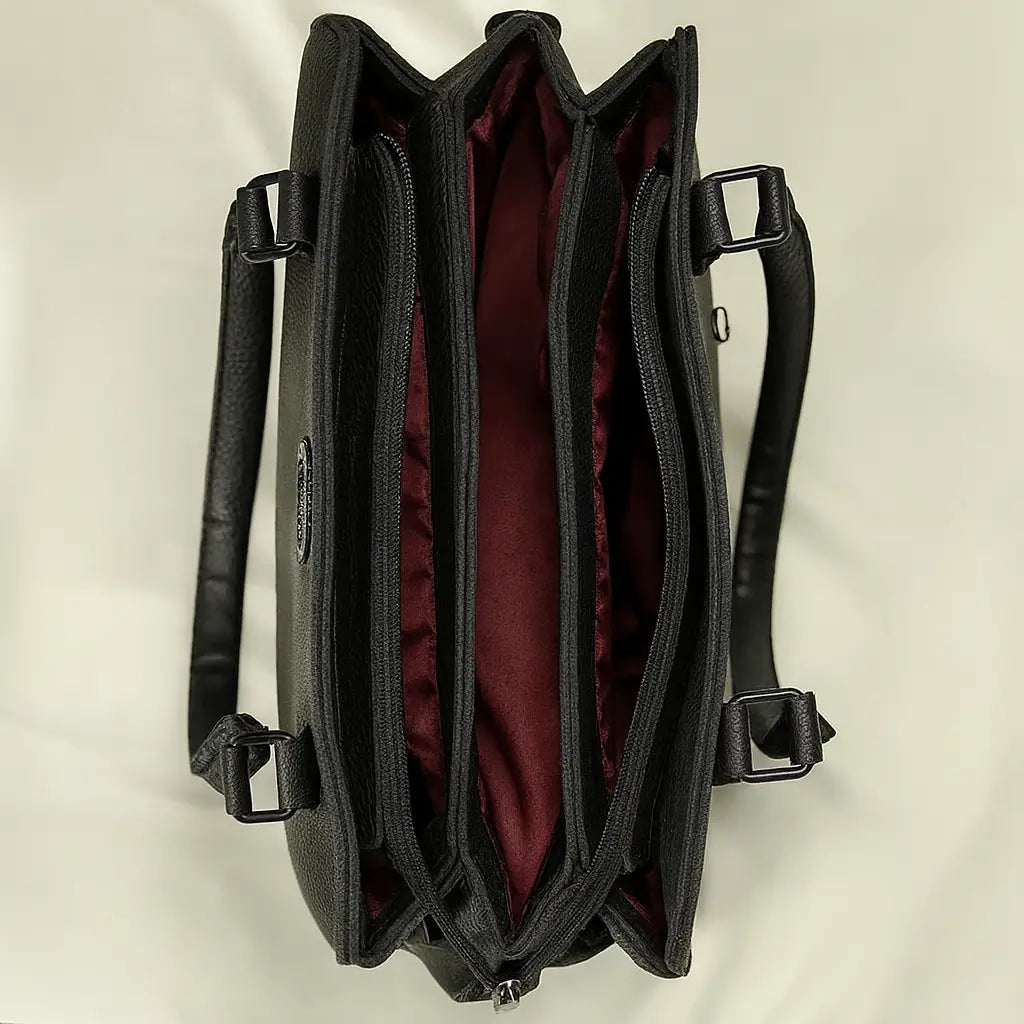 Black Dome Handbag