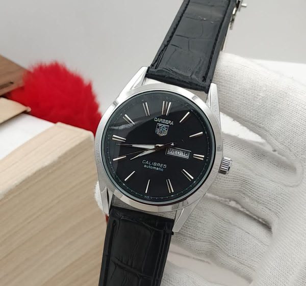 Carrera Calibre 5 Men’s Watch | Swiss Style | Leather Strap