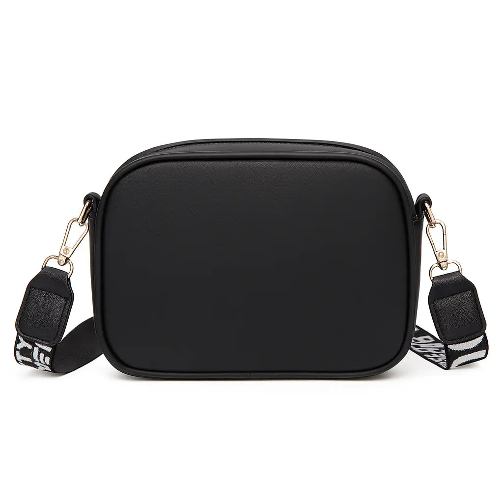 Square PU Leather Shoulder Bag for Women – Elegant Quilted Design