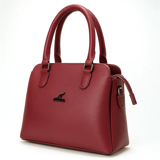 Mehroon Dome Handbag