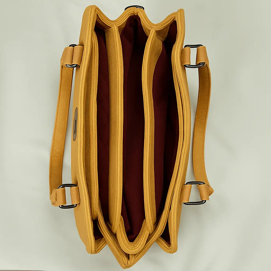 Mustard Dome Handbag