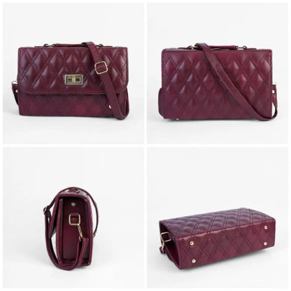 Women – Maroon Designer Purse