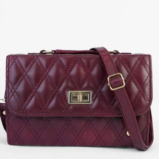 Women – Maroon Designer Purse